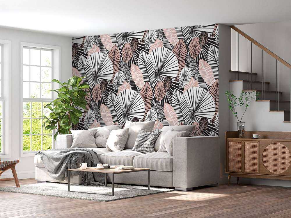 Elegant blomstermønster