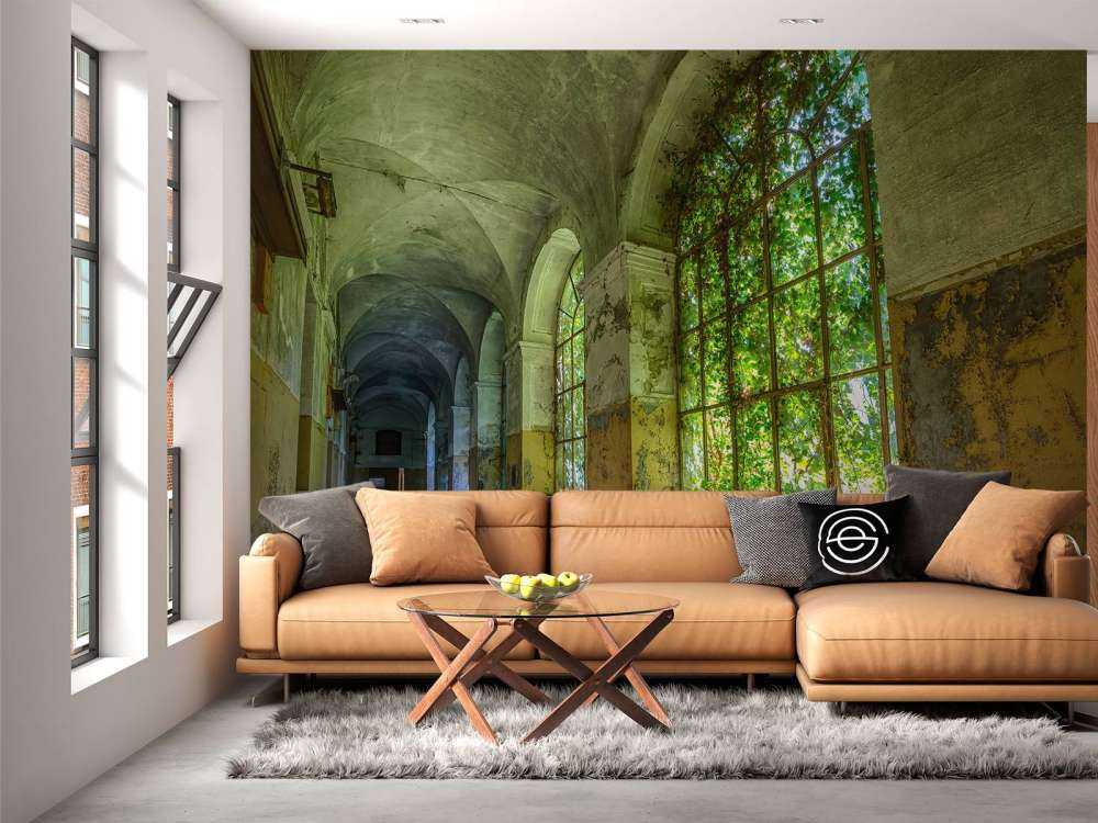 Gammel forlatt bygning