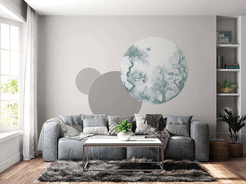 Blomstrende trær Grønn