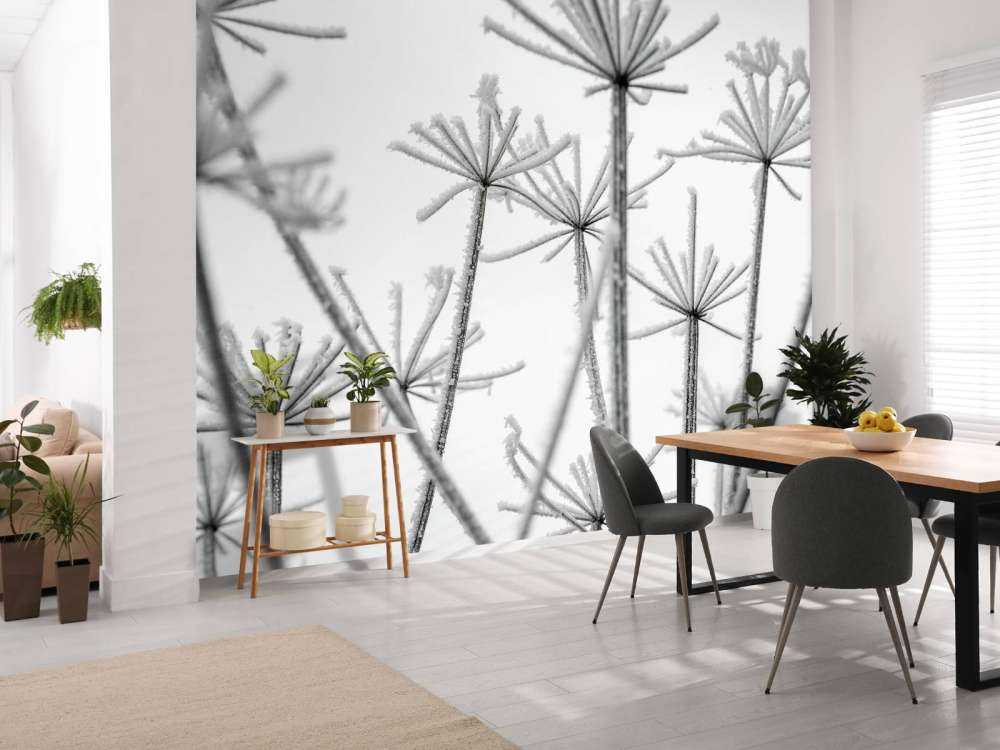 Frosne blomster