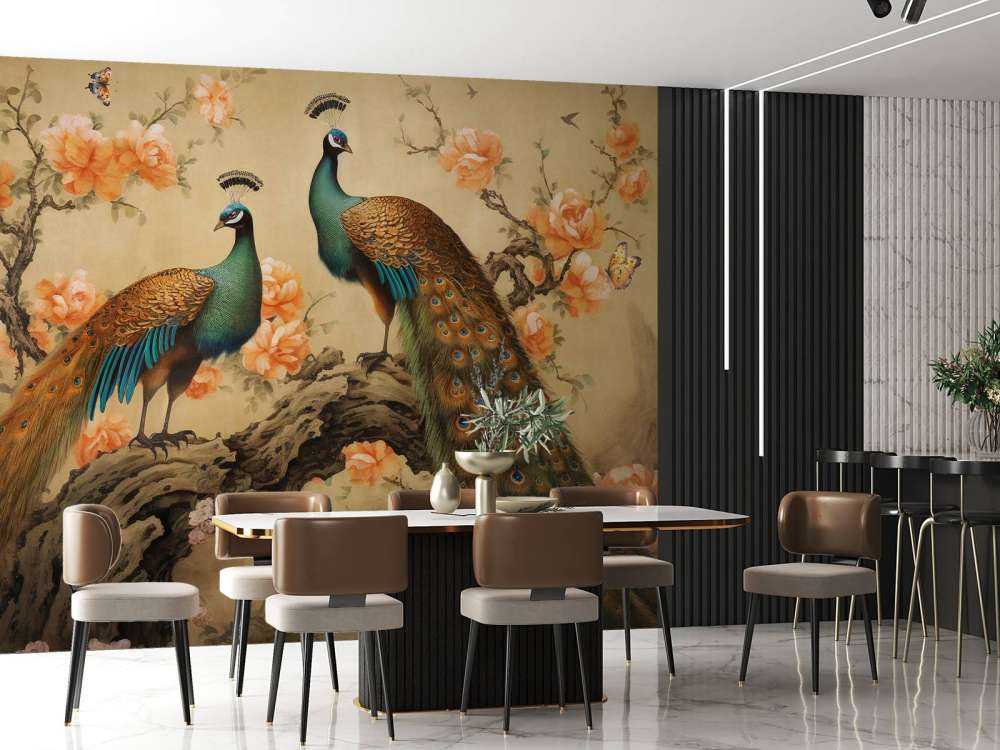 Påfugldans i Blomsterglød