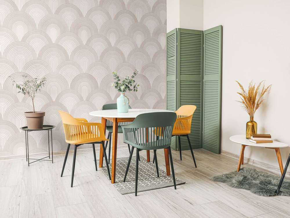 Boho ombre buer - nøytral beige