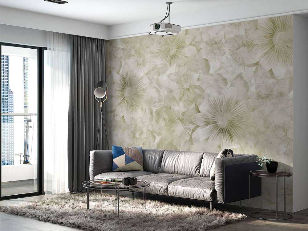 Botanisk akvarell eleganse varm sand