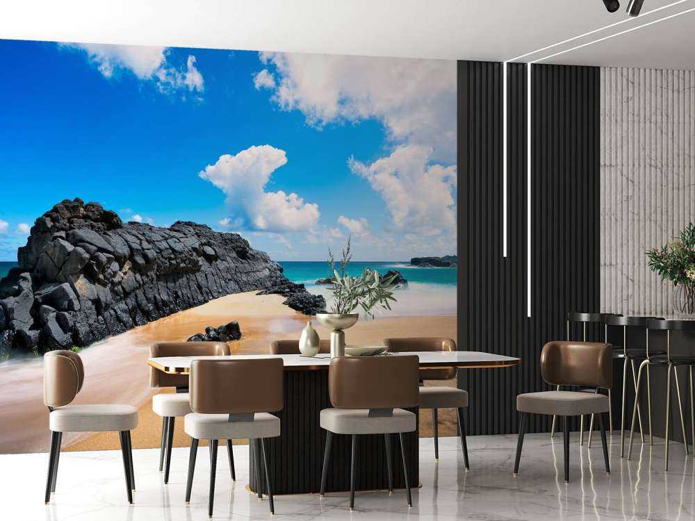 Strand på Hawaii