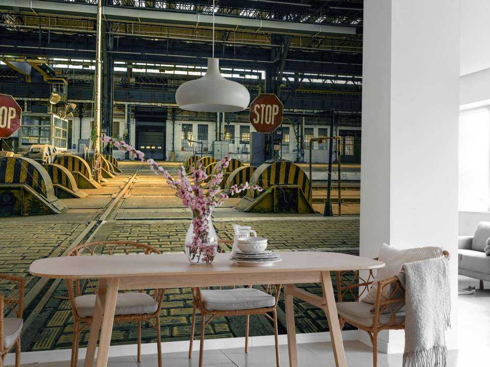 Forlatt industrihall