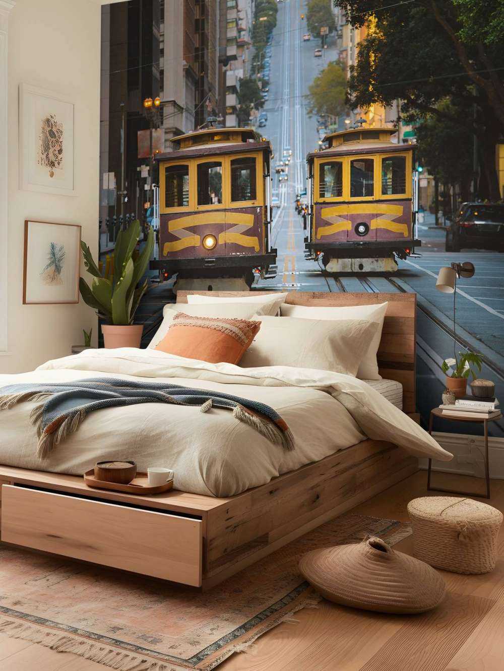 Gule trikker i San Francisco USA