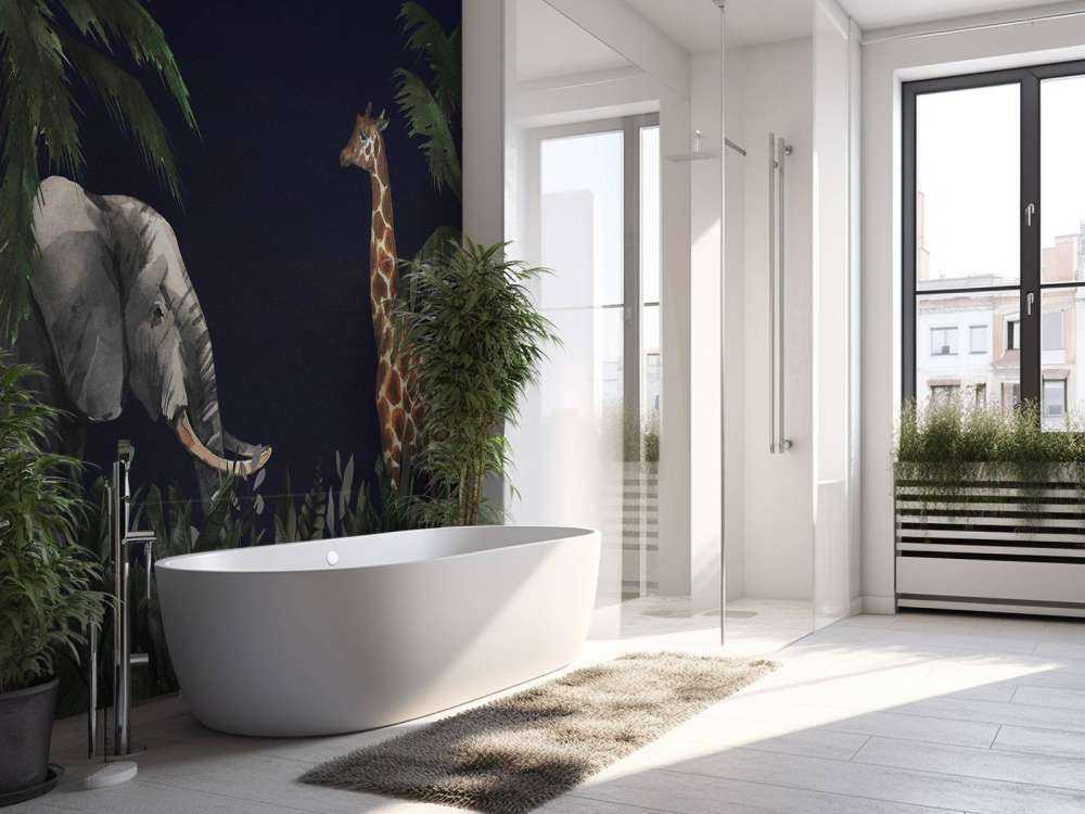 Jungeldyrr om natten