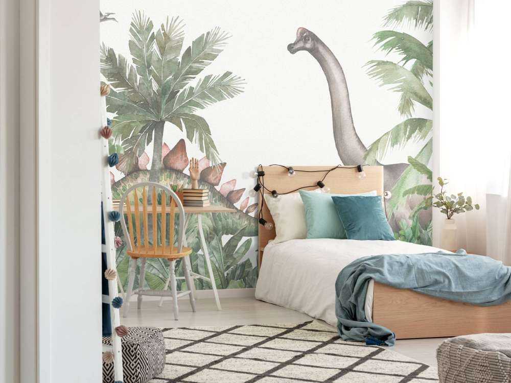 Dinosaurer i jungelen