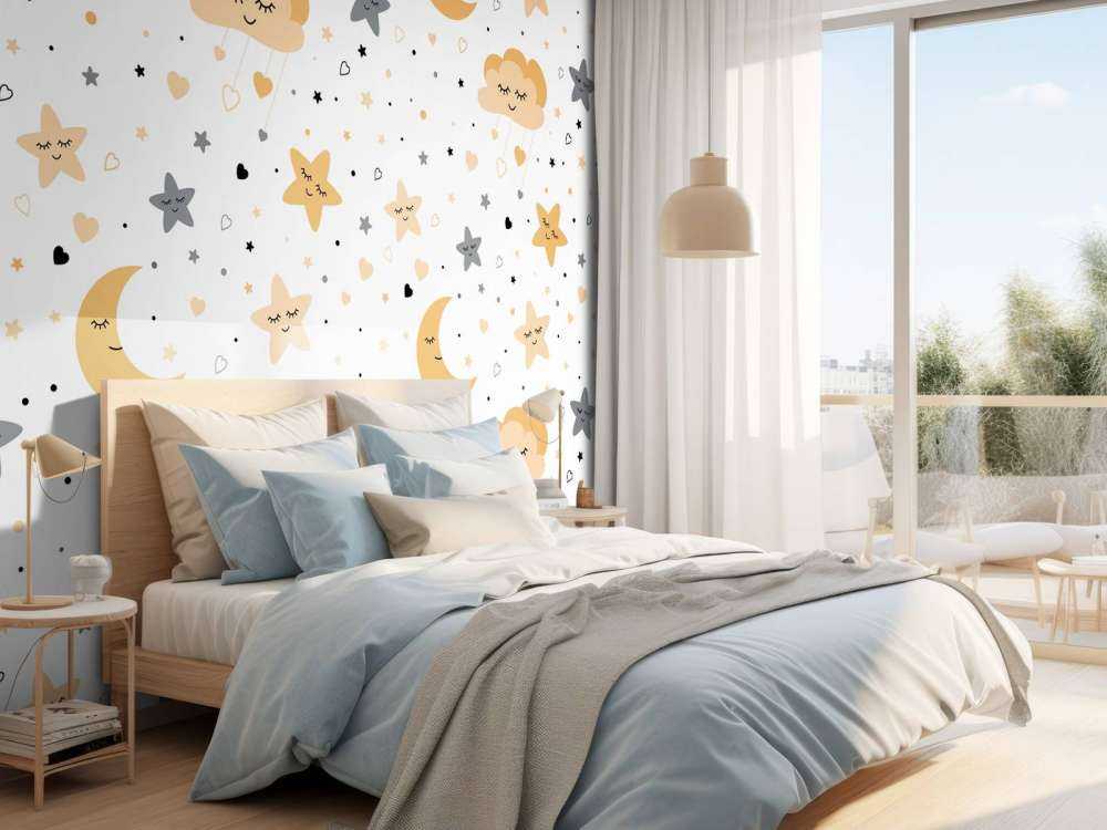 Skyer, måner og stjerner