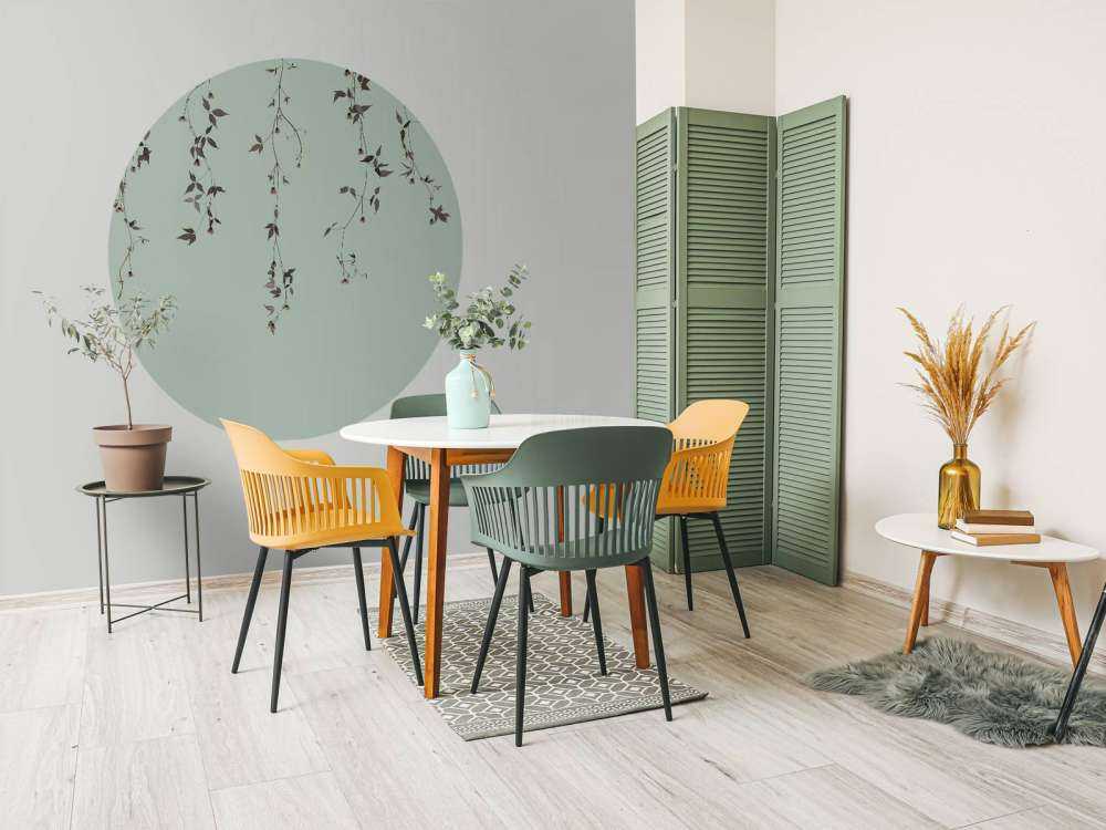 Klematiskvister på grågrønn