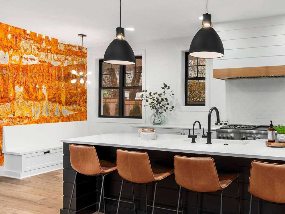 Rust på metallplate