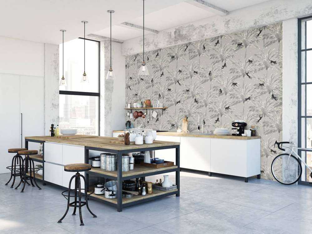 Tropiske aper - grå