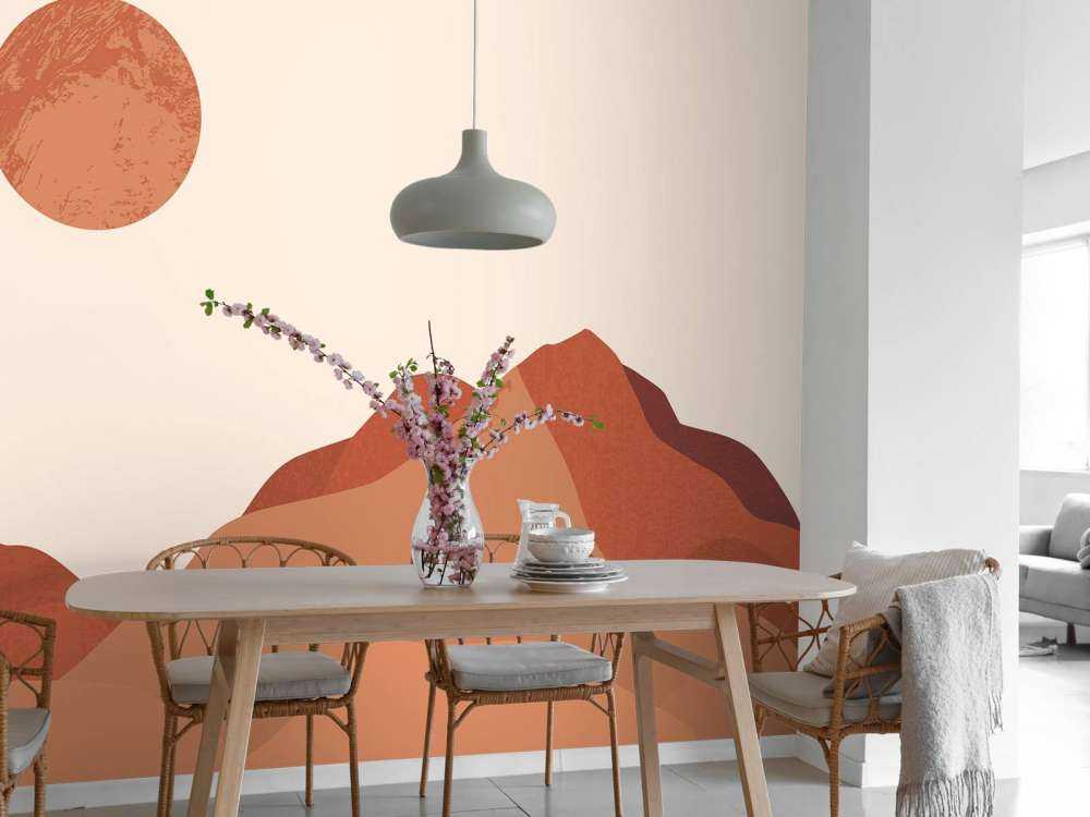 Minimalistisk landskap