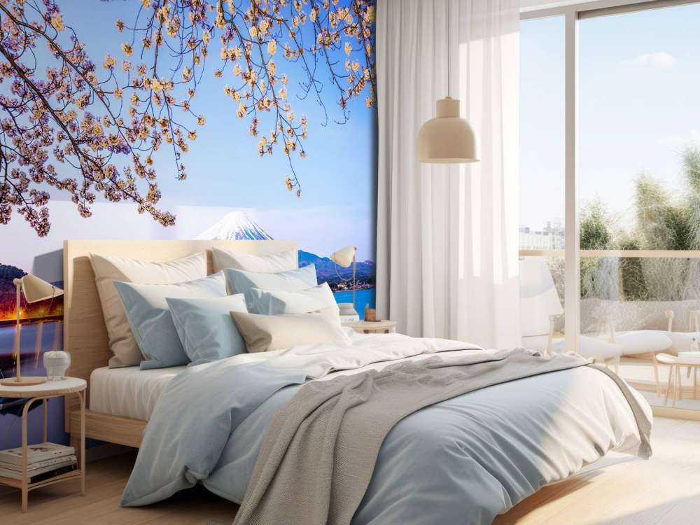 Fuji-fjellet ved vannet