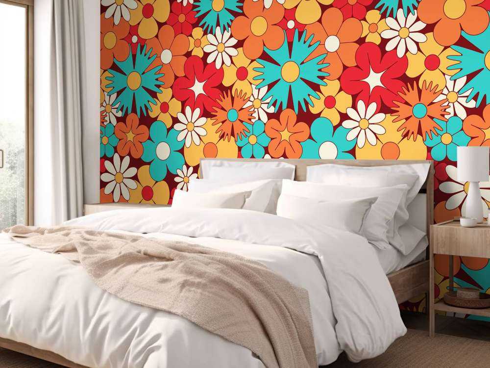 Muntere retroblomster
