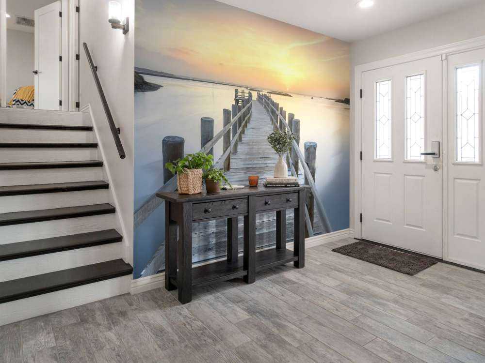 tretillatelse ved solnedgang