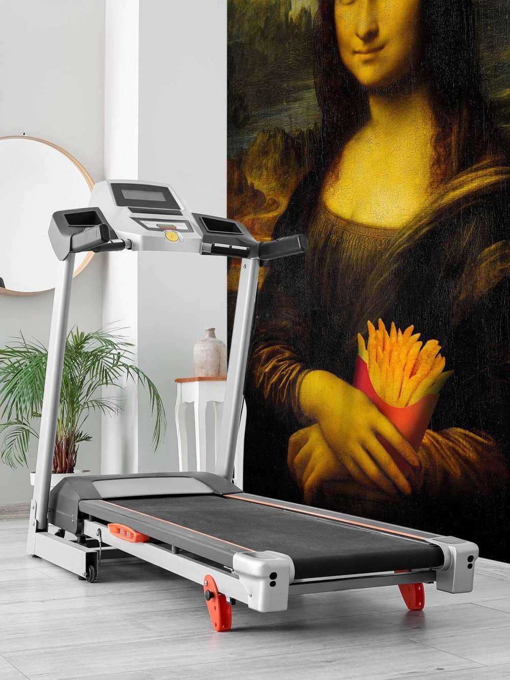 Mona Lisa med pommes frites