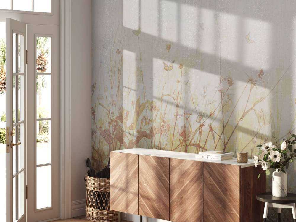 Sommerfugler og blomster