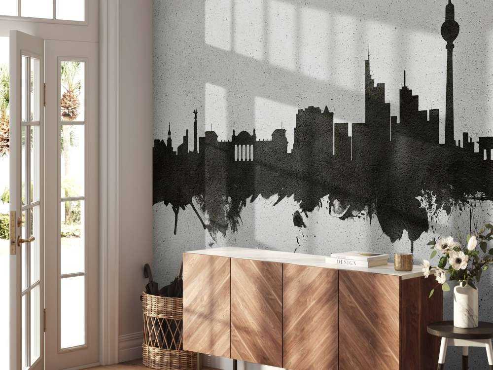 Akvarell silhuett, Berlin