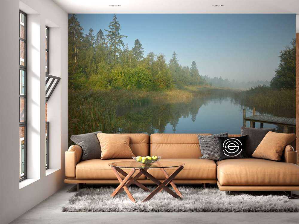 tretillatelse i skogen