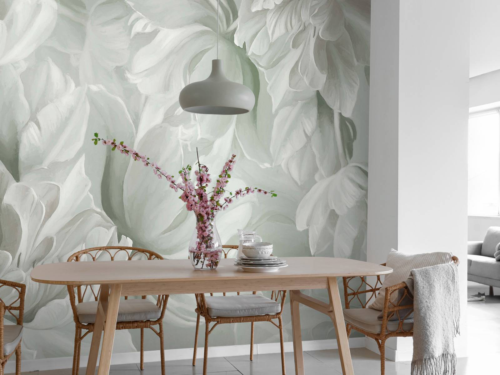 Store tulipaner grønne