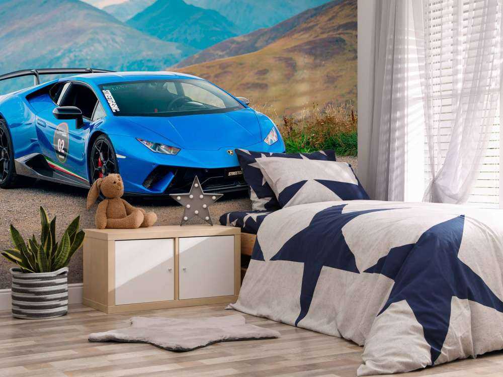 Lamborghini Huracán STO i fjellene