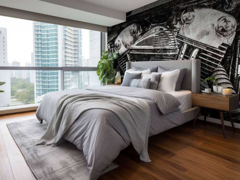 Harley davidson nærbilde