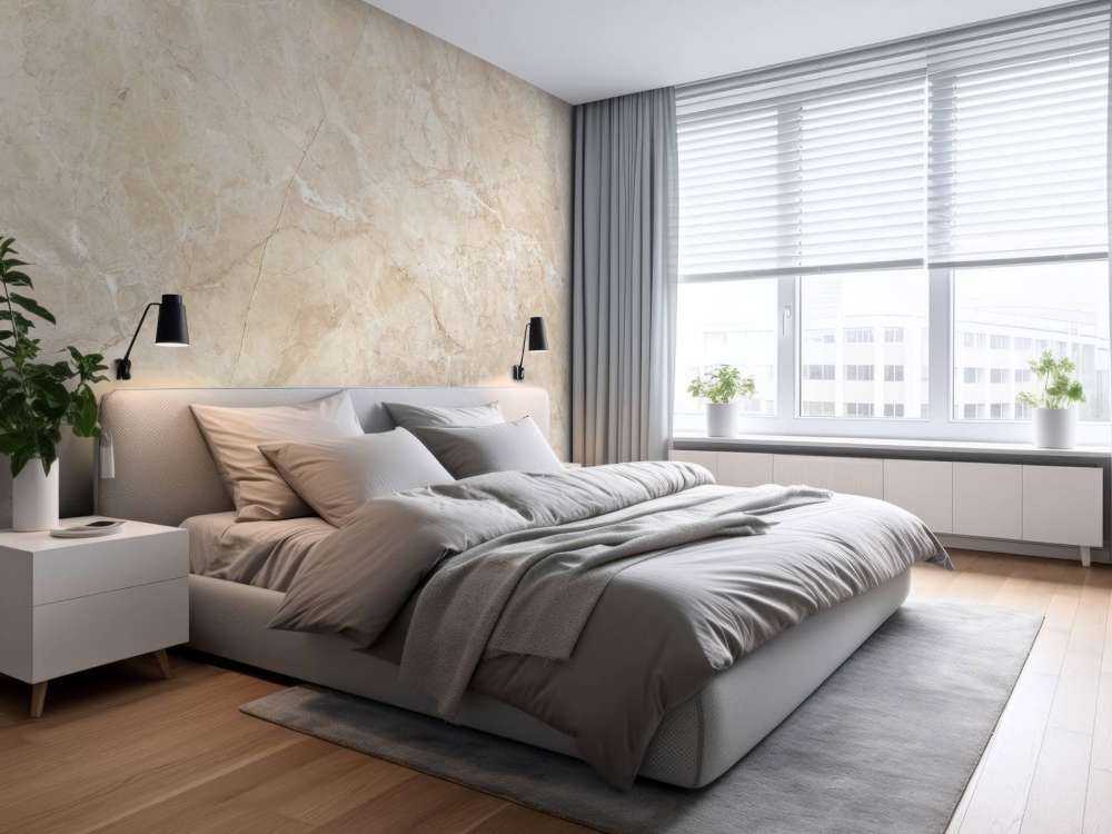 Ljusbeige marmor
