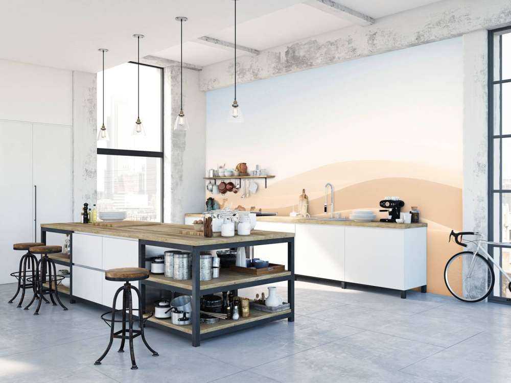 Nomad med sina kameler