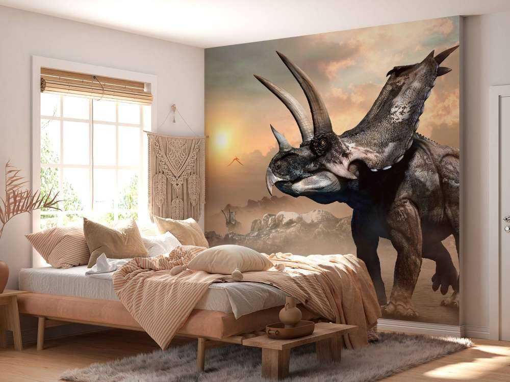 Dinosaurier i morgondimman