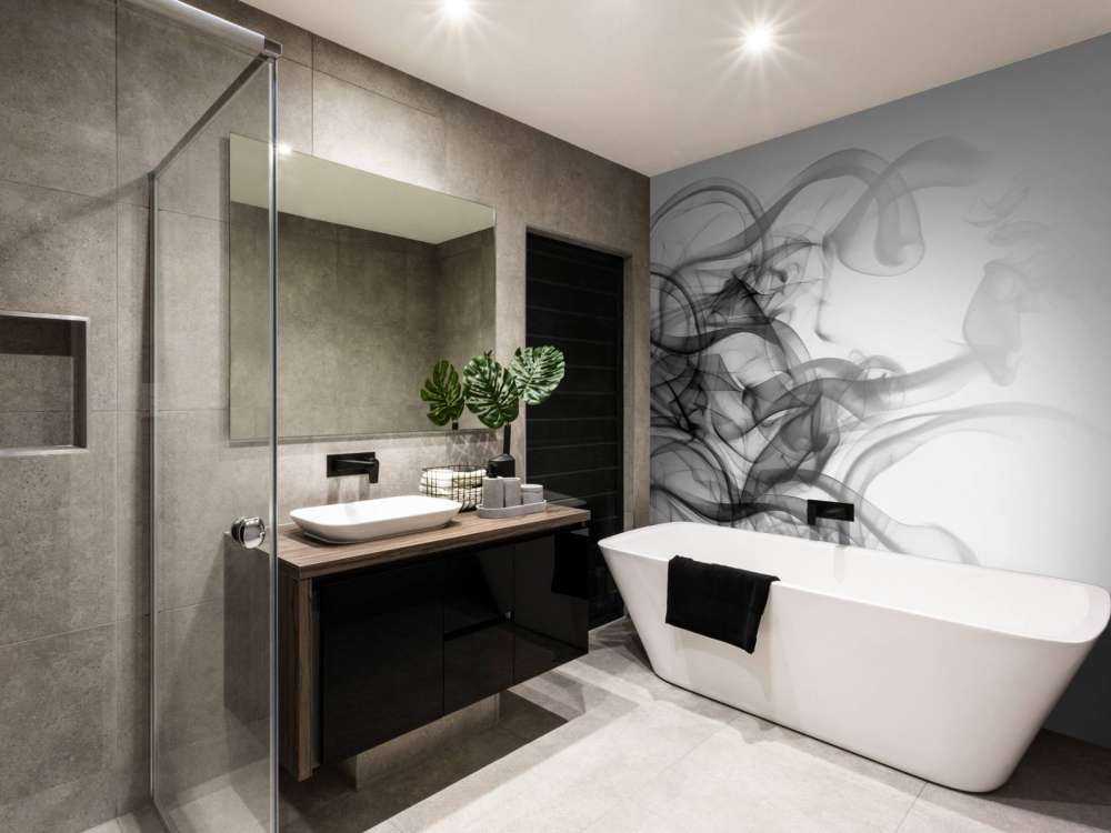 Huvud bildat av rök