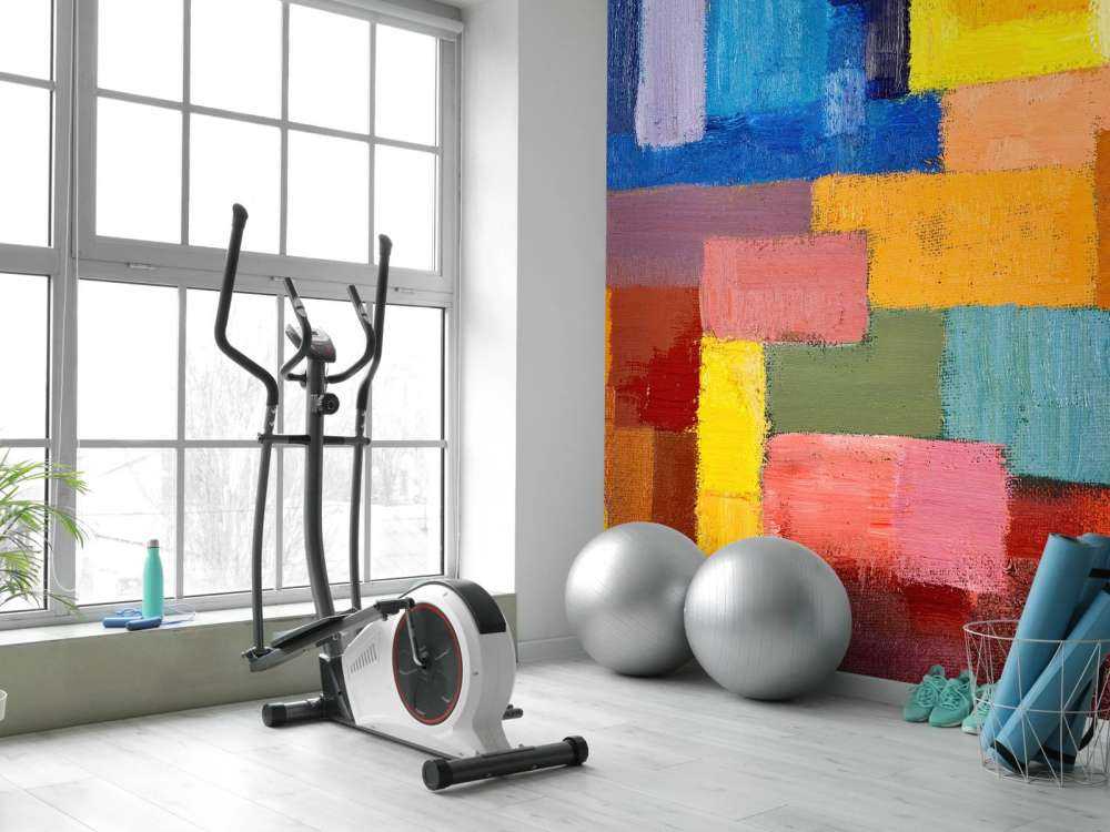 Färgglad ytfördelning