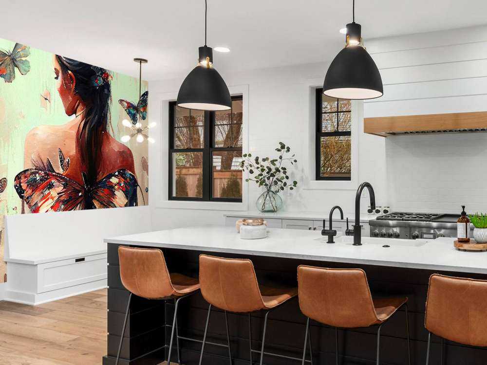 Powerful Butterfly Woman Body #3