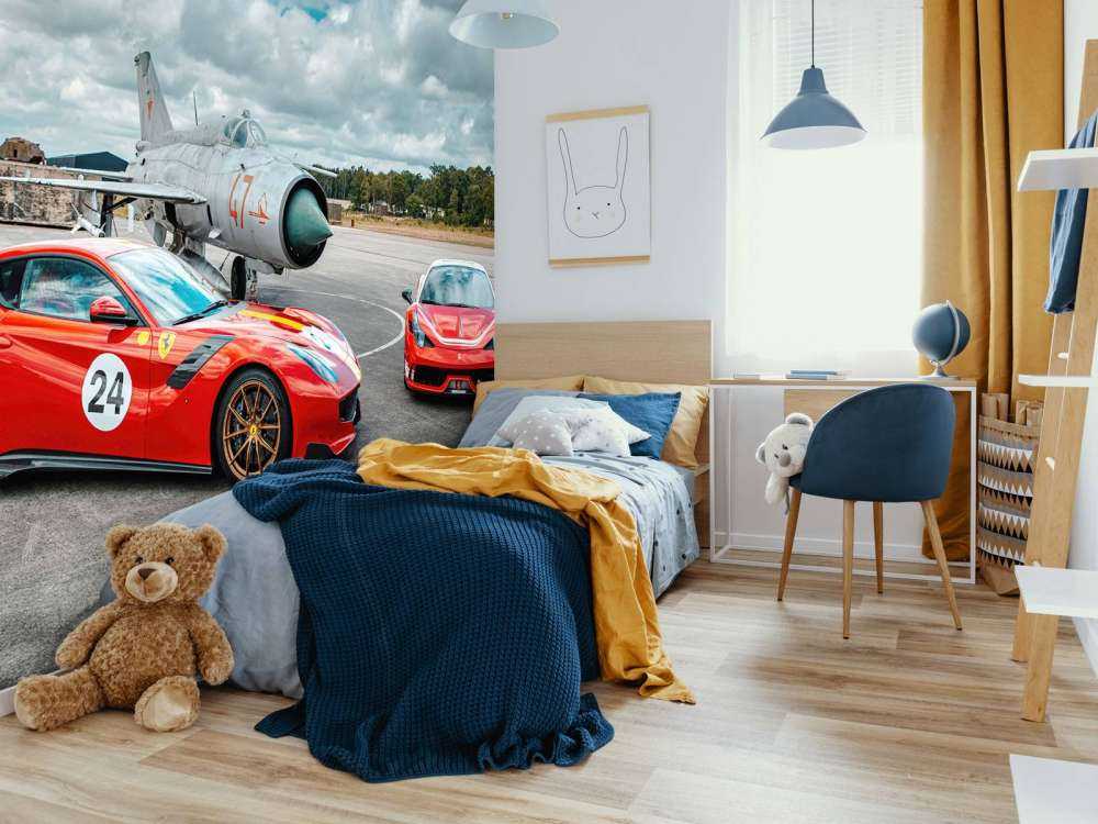 Exklusiva Ferrari och Mig-21