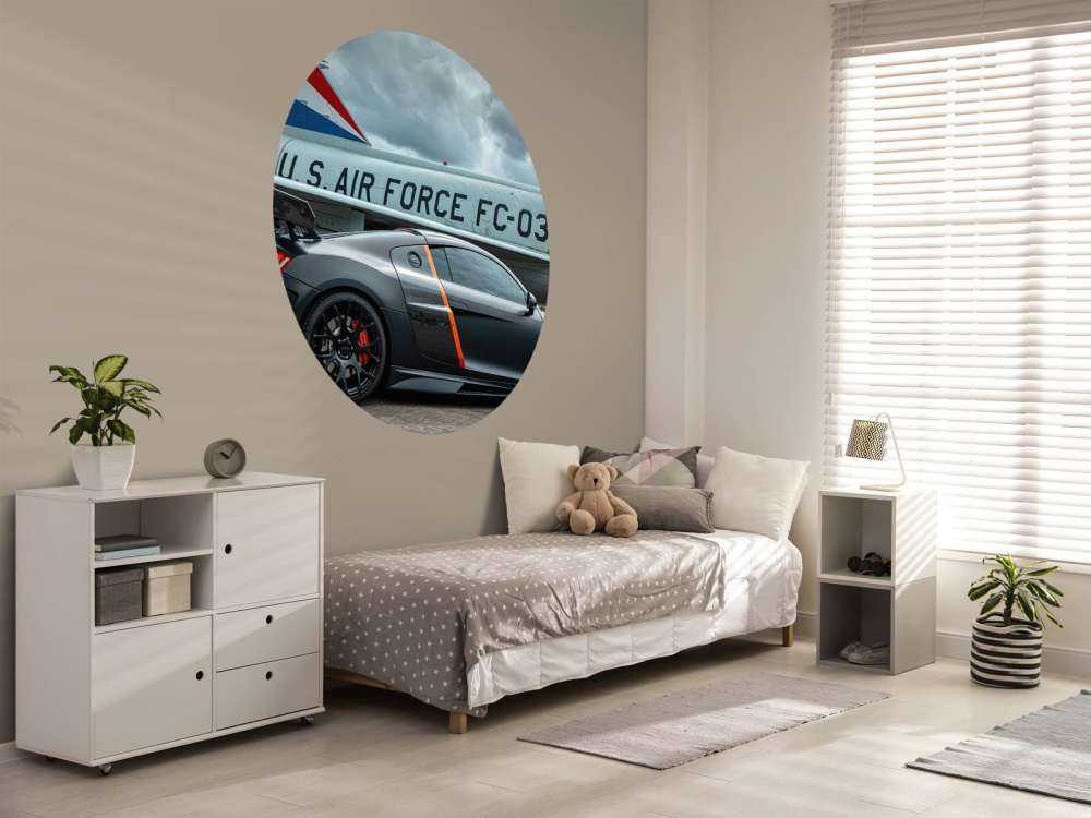 Audi R8 i stealth-stil