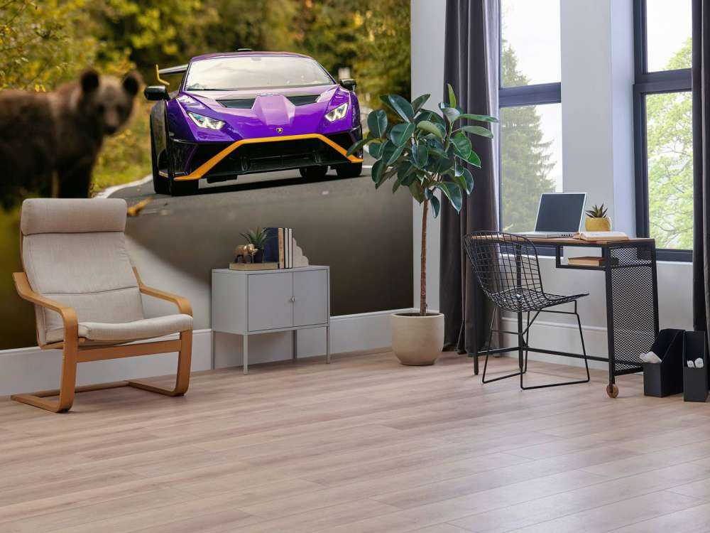Lamborghini vs. vildmark