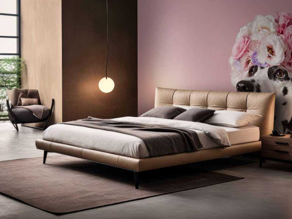 Dalmatinare med färgade blommor