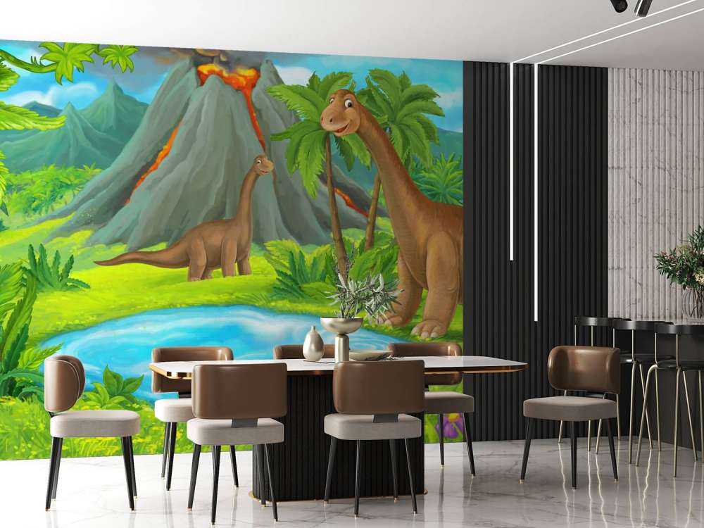 Dinosaurier i naturen
