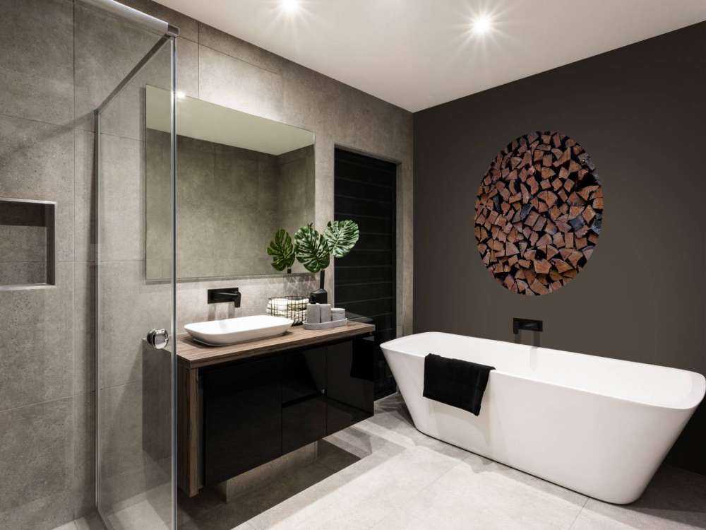 Klyva och stapla trä