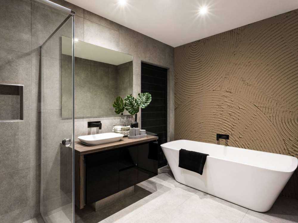 Zen-cirkler i gyldenbrun farve