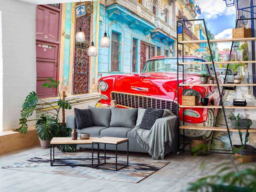 Vintage bil i Havana