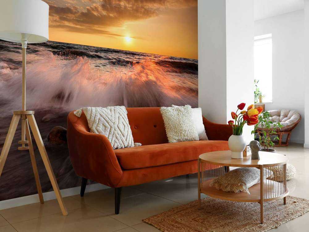 Romantisk solnedgang