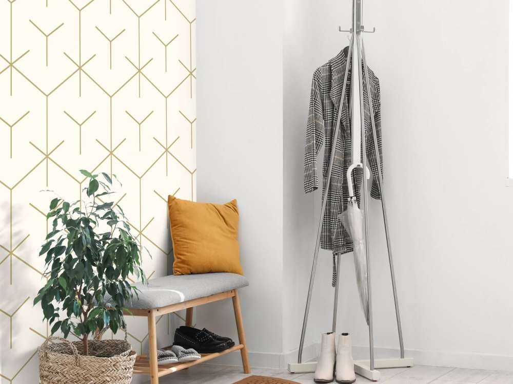 Geometriske sekskanter, hvide