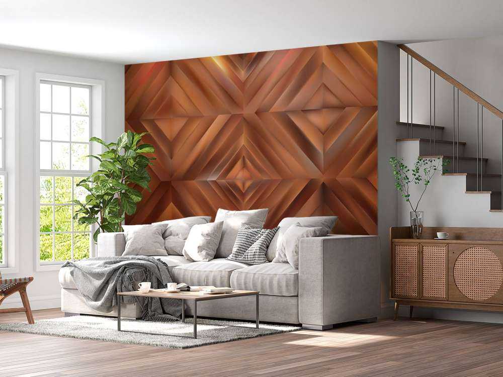 Abstrakt kobber baggrund