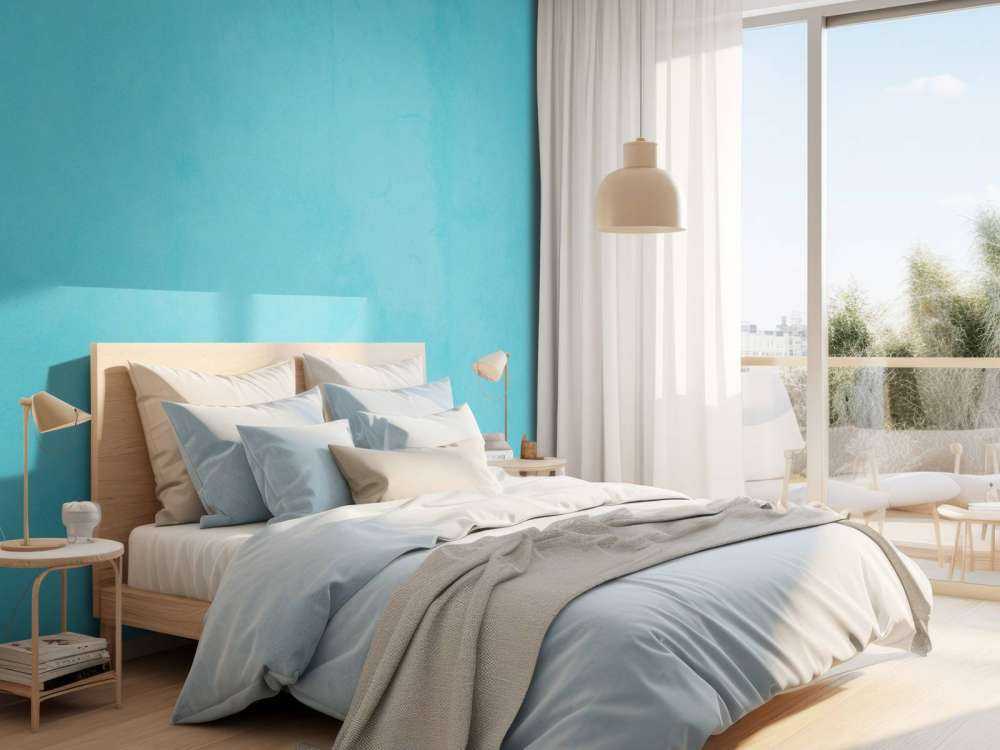 Månesten blå beton