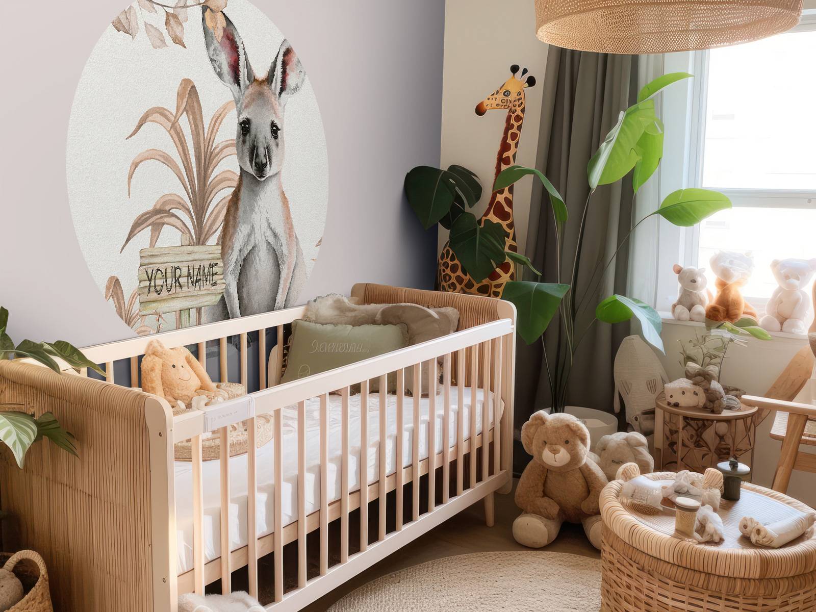 Jungle baby kænguru taupe