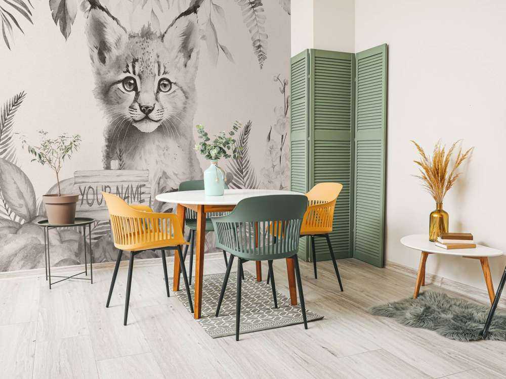 Losbaby i junglen beige