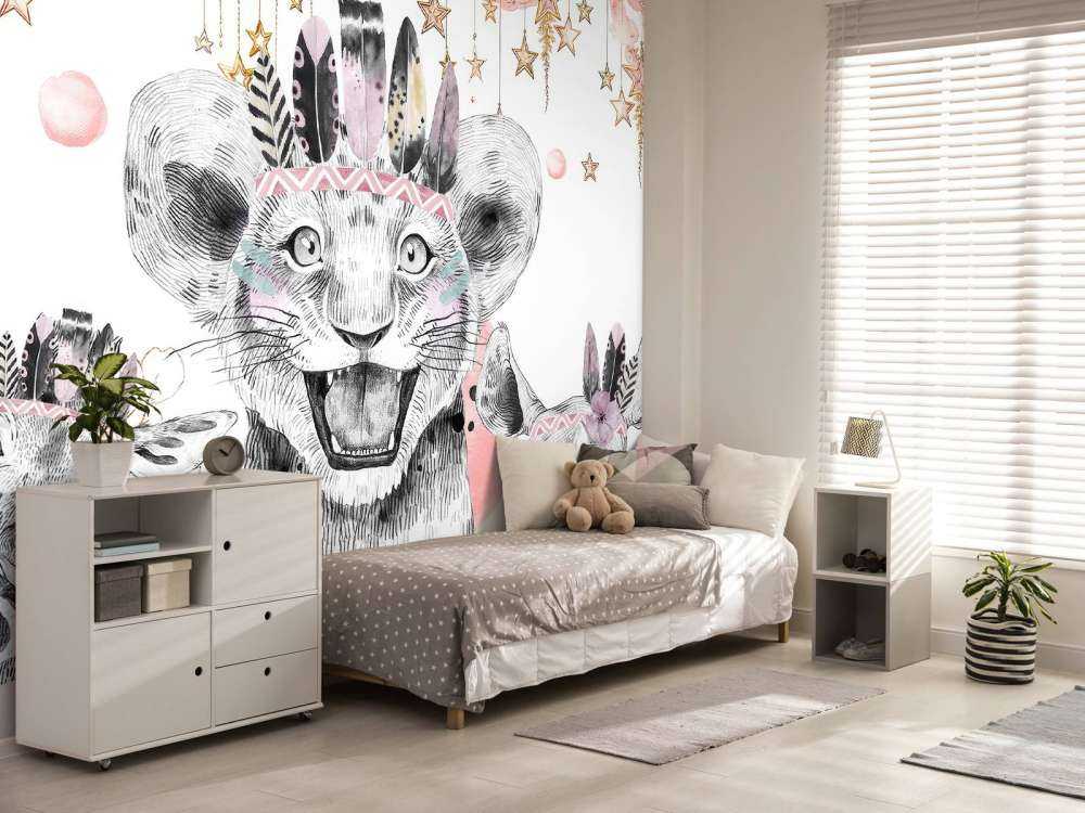 Drømmende dyr under stjernehimmel