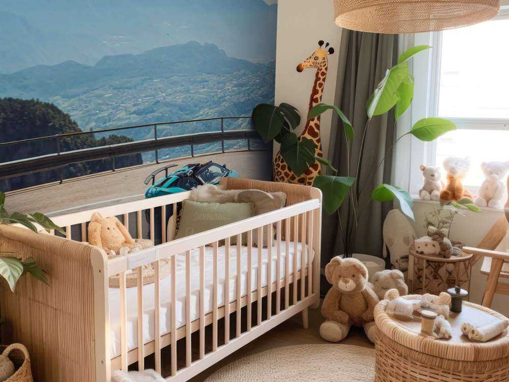 Alpenrit med luksus sportsvogn