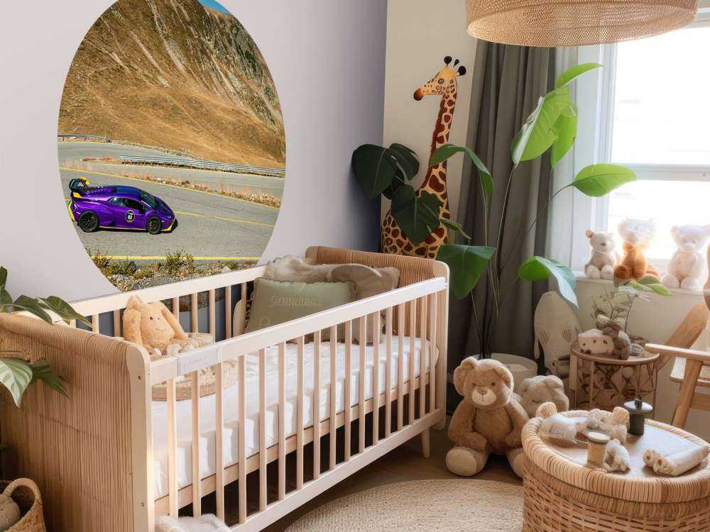 Lamborghini Huracán på bjergpas